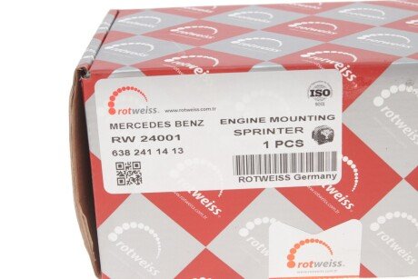 Подушка (опора) двигуна rotweiss RW24001