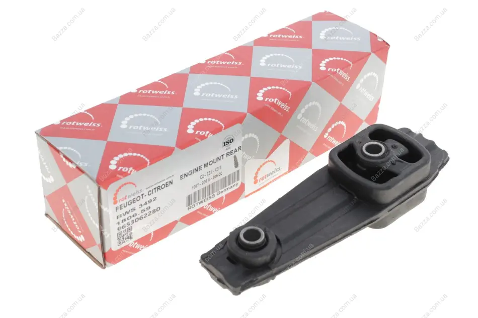 Подушка (опора) двигуна Rotweiss RWS3492 (фото 1)