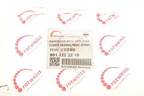 Подушка ресори rotweiss RW32030