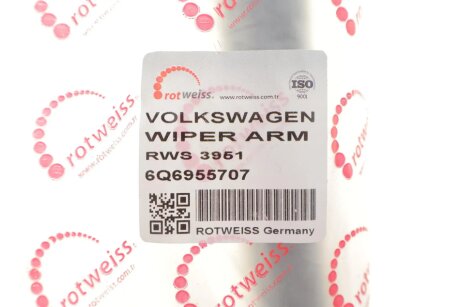 Повідець-важіль двірника (склоочисника) rotweiss RWS3951