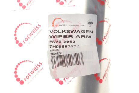 Поводок-рычаг дворника (стеклоочистителя) rotweiss RWS3953