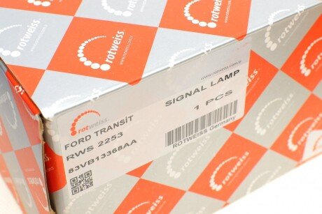 Поворот передний rotweiss RWS2253