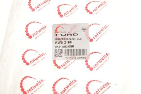 Повторитель поворота rotweiss RWS2186