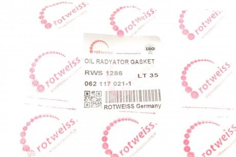 Прокладка крышки масляного насоса 2.5TDI vw VW Crafter 06-16 rotweiss RWS1286