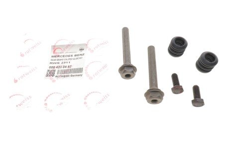 Ремкомплект направляющих тормозного суппорта rotweiss 0004200482