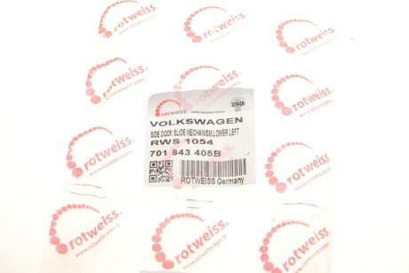 Ролик дверей rotweiss RWS1054