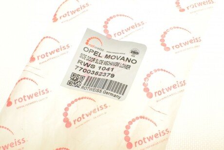 Ролик двери rotweiss RWS1041