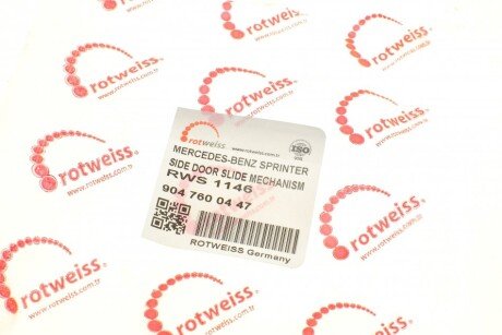 Ролик двери rotweiss RWS1146