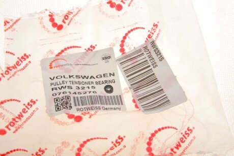 Ролик ременя генератора rotweiss RWS3215