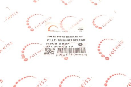 Ролик ременя генератора rotweiss RWS3227