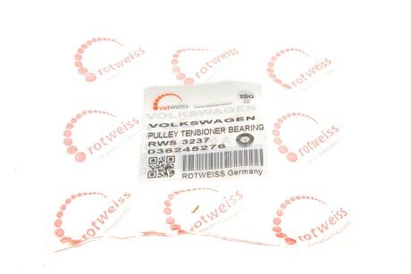 Ролик ременя генератора rotweiss RWS3237