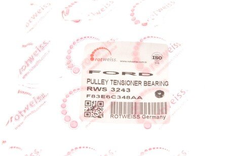 Ролик ременя генератора rotweiss RWS3243
