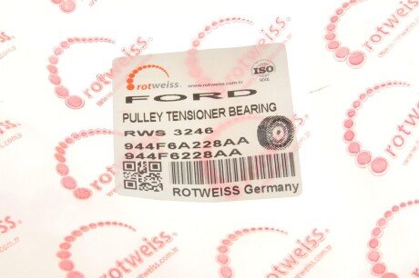 Ролик ременя генератора rotweiss RWS3246