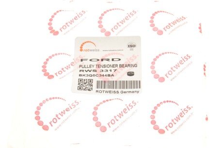Ролик ременя генератора rotweiss RWS3317