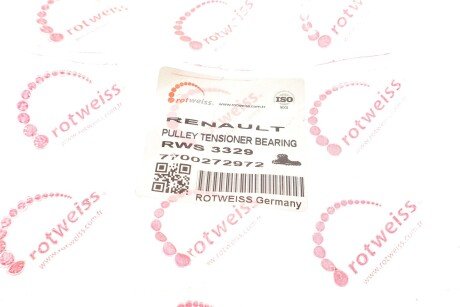Ролик ременя генератора rotweiss RWS3329