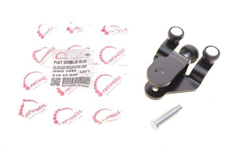 Ролик зсувних дверей, нижній rotweiss RWS28501 на Фиат Добло