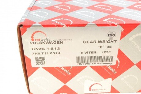 Рычаг переключения rotweiss RWS1512