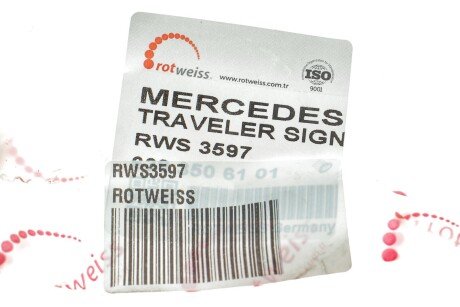 Сайлентблок подушки моста rotweiss RWS3597