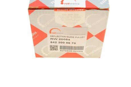 Шків натяжний rotweiss RW20054