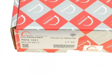 Шкив вентилятора rotweiss RWS1521