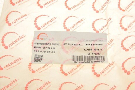 Шланг паливний rotweiss RW07016