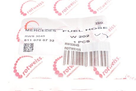 Трубка паливна rotweiss RWS3045