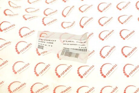 Трубка топливная rotweiss RWS1498