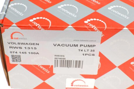 Вакуумный насос rotweiss RWS1315