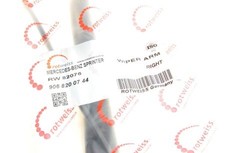 Поводок-рычаг дворника (стеклоочистителя) rotweiss RW82076