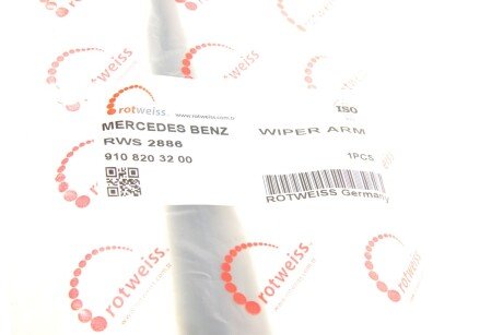 Поводок-рычаг дворника (стеклоочистителя) rotweiss RWS2886