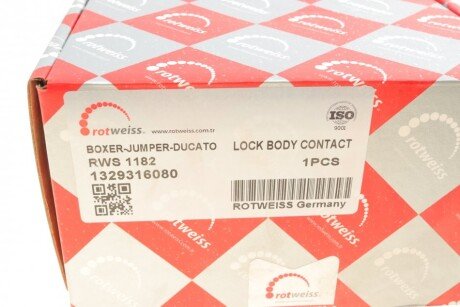 Личинка замка зажигания rotweiss RWS1182