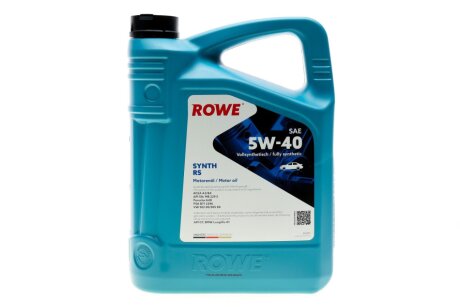 Олива моторна HIGHTEC SYNTH RS SAE 5W-40 (4 L) rowe 20001004099 на Ситроен Дс3