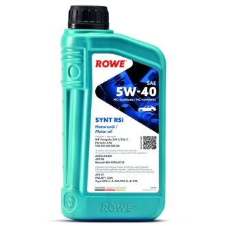 Олива моторна HIGHTEC SYNT RSi SAE 5W-40 (1 L) rowe 20068001099 на Мерседес M-Class w164