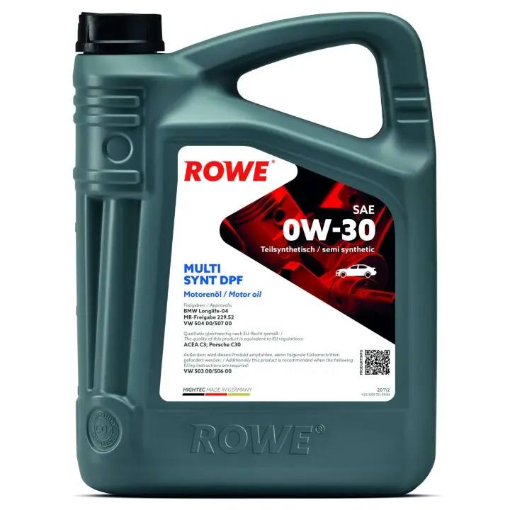 Олива моторна HIGHTEC MULTi SYNT DPF SAE OW-30 ROWE 20112004099 (фото 1)