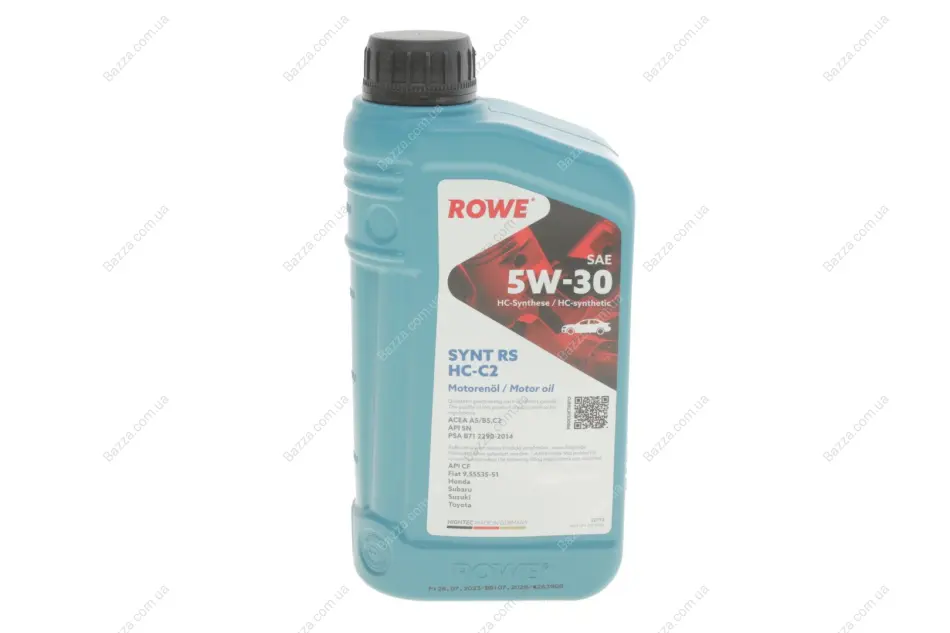 Олива моторна HIGHTEC SYNT RS SAE 5W-30 HC-C2 (1 L) ROWE 20113001099