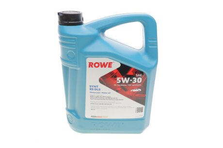 Олива моторна HIGHTEC SYNT RS DLS SAE 5W-30 (5 L) rowe 20118005099 на Фольксваген Пассат б2