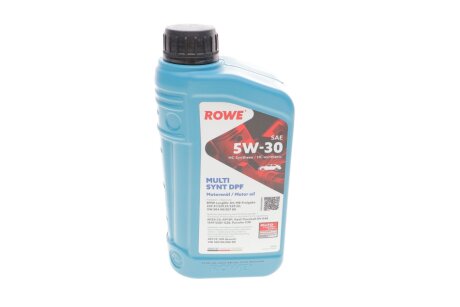 Олива моторна HIGHTEC MULTI SYNT DPF SAE 5W-30 (1 L) rowe 20125001099 на Опель Монтерей