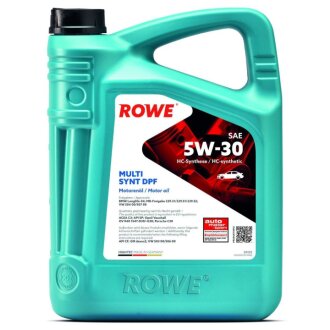 Олива моторна HIGHTEC MULTI SYNT DPF SAE 5W-30 (4 L) rowe 20125004099 на Опель Монтерей