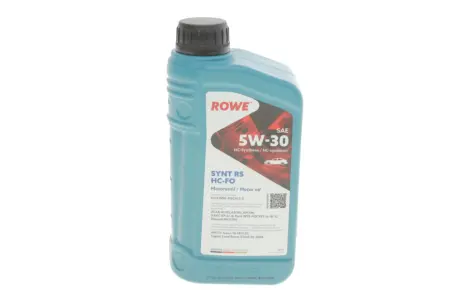 Олива моторна HIGHTEC SYNT RS SAE 5W-30 HC-FO (1 L) ROWE 20146001099