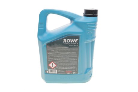 Олива моторна HIGHTEC SYNT RS HC-D SAE 5W-40 (5 L) rowe 20163005099