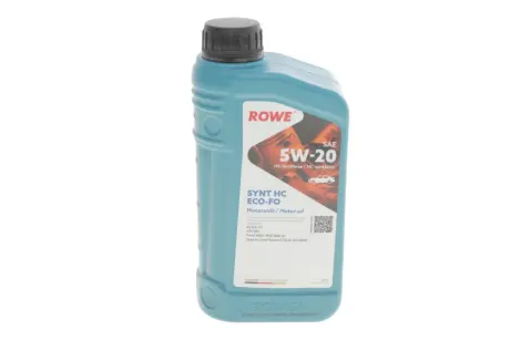 Олива моторна HIGHTEC SYNT HC ECO-FO SAE 5W-20 (1 L) ROWE 20206001099