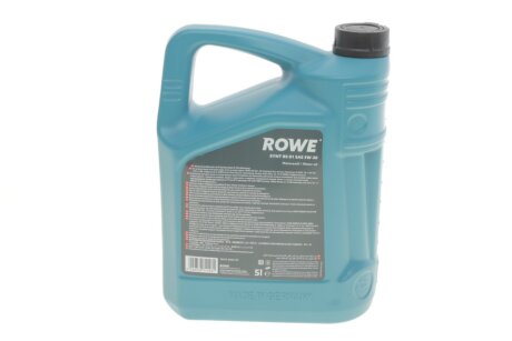 Олива моторна HIGHTEC SYNT RS D1 SAE 5W-30 (5 L) rowe 20212005099