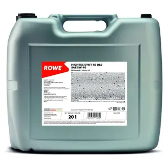 Олива моторна HIGHTEC SYNT RS DLS SAE 5W-40 (20L) ROWE 20307020099