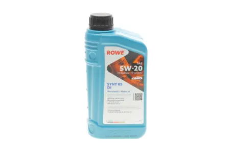 Олива моторна HIGHTEC SYNT RS D1 SAE 5W-20 (1 L) ROWE 20342001099