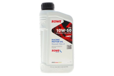 Олива моторна HIGHTEC RACING MOTOR OIL SAE 10W-50 (1L) rowe 20351001099