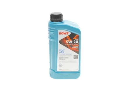 Олива моторна HIGHTEC SYNT ASIA SAE 5W-20 (1 L) ROWE 20359001099