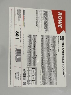 Антифриз HIGHTEC ANTIFREEZE COOLANT AN (60 L) rowe 21010060099