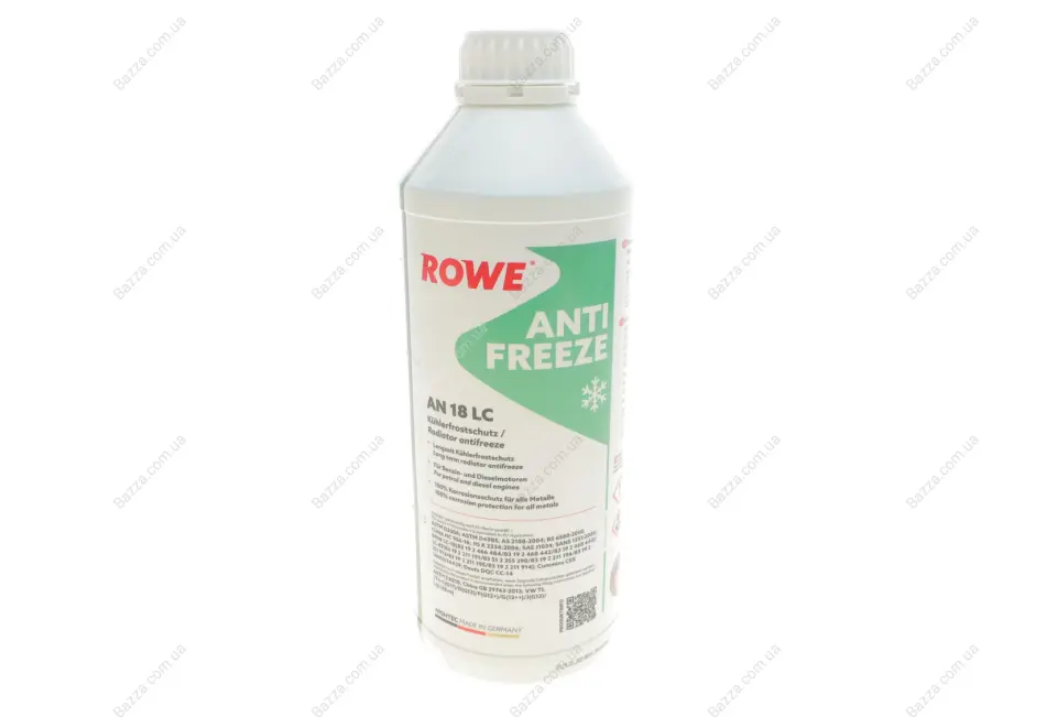 Антифриз HIGHTEC ANTIFREEZE COOLANT AN 18 LC (1,5 L) ROWE 21133001599 (фото 1)