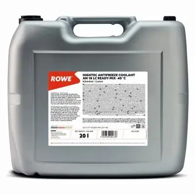 Антифриз HIGHTEC ANTIFREEZE COOLANT AN 18 LC RM -40 °С (20 L) ROWE 21177020099 (фото 1)