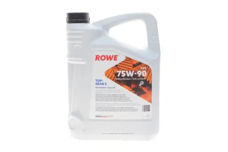 Олива трансмісійна HIGHTEC TOPGEAR SAE 75W-90 S (5 L) ROWE 25002005099